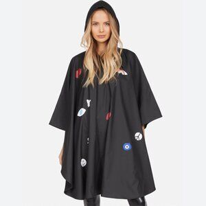 LAUREN MOSHI IRIA - ALL OVER ELEMENTS WATERPROOF PONCHO